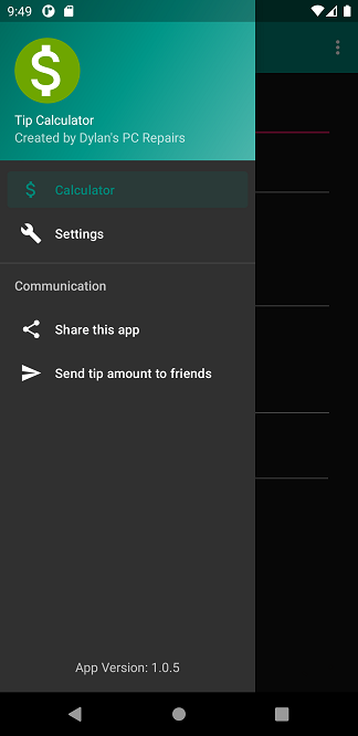 Tip Calculator Screenshot 2